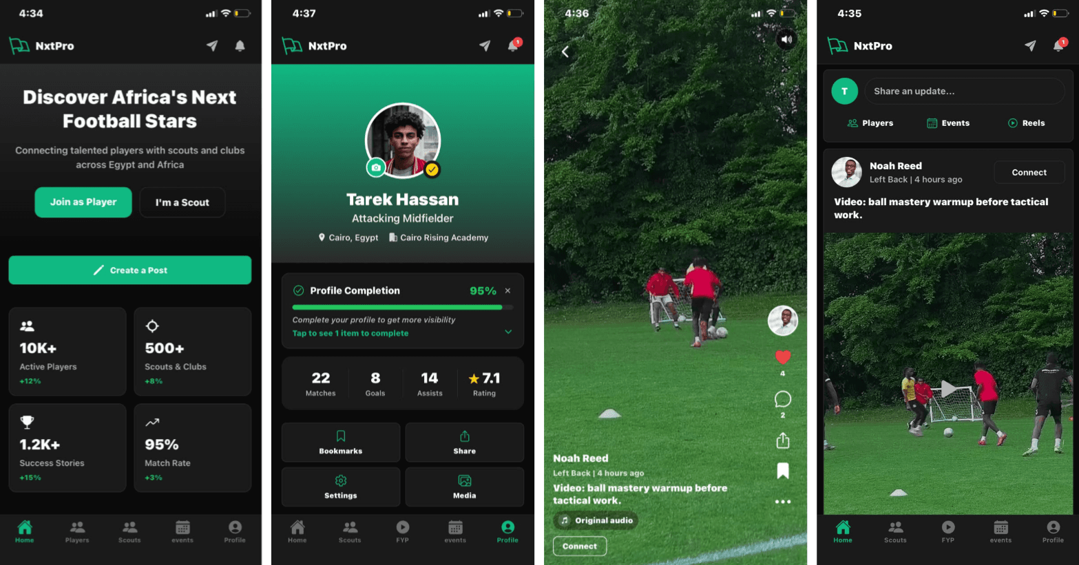 Football Talent Discovery Platform